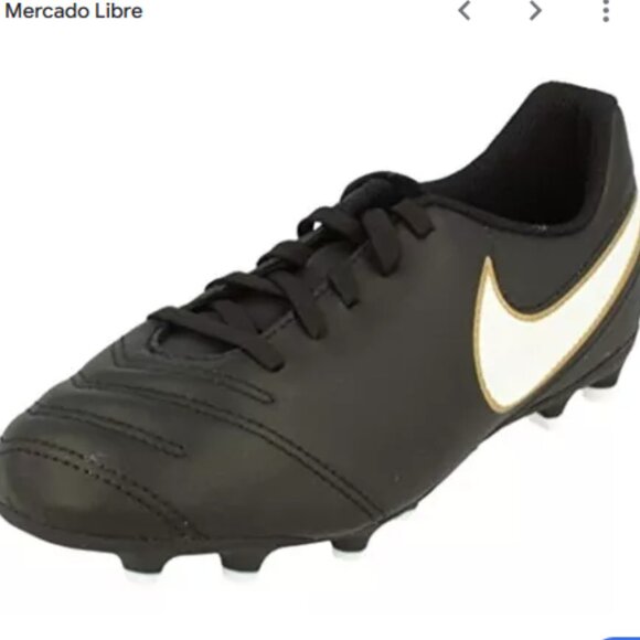 The Nike JR TIEMPO RIO III FG youth cleat size 4.5 - Picture 7 of 14